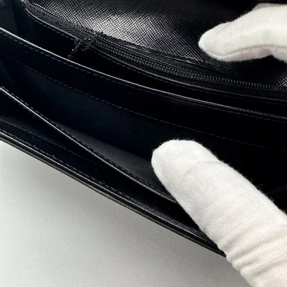 Prada Black Nylon Wallet - Picture 11 of 11